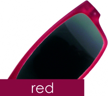 Klammeraffe No.1 rot - Sonnengläser Grau 80%