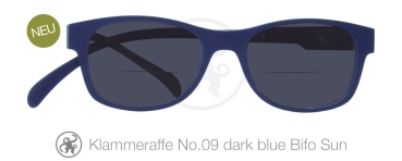 Klammeraffe No.09 SUN dark blue Bifokal