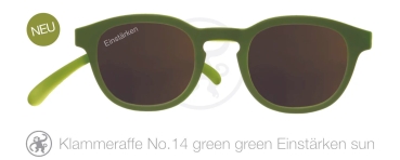 Klammeraffe N0.14 green green SUN Einstärken
