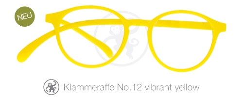 Klammeraffe No.12 vibrant yellow