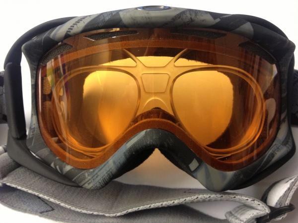Clip Größe S mit Sehstärke für Ski-/Motocrossbrille - mit Kunstsoffgläsern 1.5 hart Super-Entspiegelt