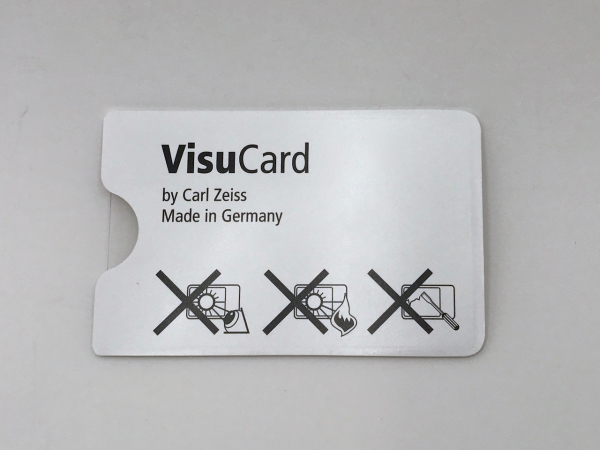 VisuCard von Zeiss