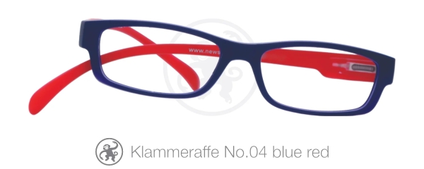 Klammeraffe No.04 blue red