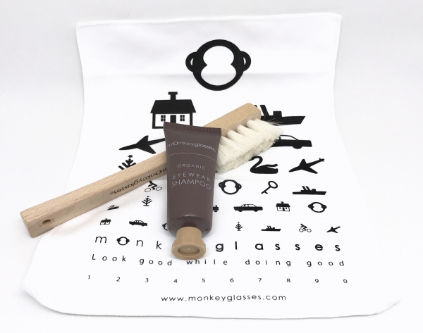 Bio Brillenshampoo - Eyewear Polish Kit von Monkeyglasses