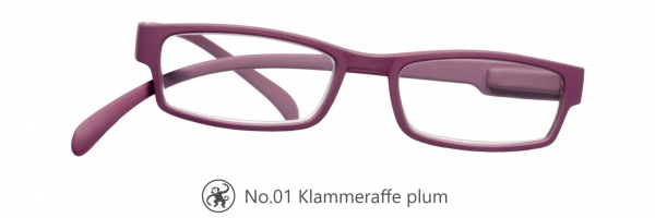 Klammeraffe No.1 plum