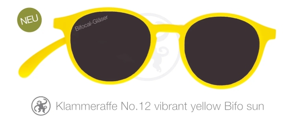 Klammeraffe No.12 SUN vibrand yellow Bifokal